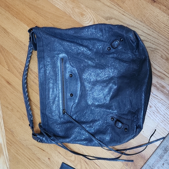 Balenciaga Handbags - Balenciaga Classic Day Motocross Hobo bag